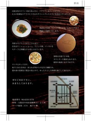 tikaさんの新規オープン　雰囲気のいいイタリアンレストランへの提案