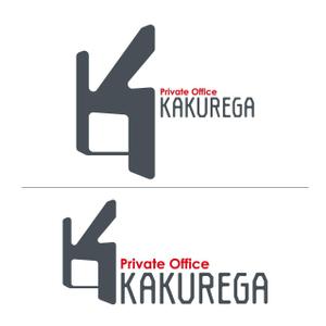 Studio DeE (dee0802)さんの六本木シェアオフィス「Private Office KAKUREGA」のロゴへの提案