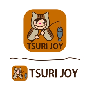 Studio DeE (dee0802)さんの女性の釣り人を増やすプロジェクト「TSURI JOY」のロゴへの提案