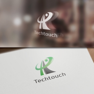 late_design ()さんの新会社「テックタッチ株式会社」のロゴのデザインへの提案