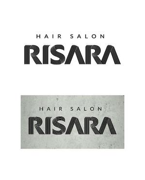 ヤチヨ・デザイン (yachiyo814)さんの★★☆☆　HAIR　SALON　RISARA　のロゴ大募集　☆☆★★への提案