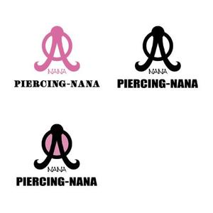 fplus (favolit_plus)さんの「PIERCING-NANA」のロゴ作成への提案