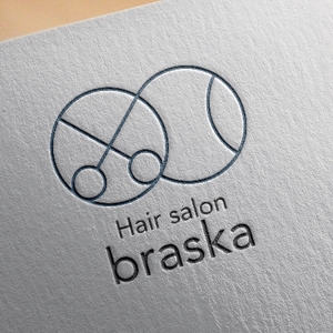 Pokke (pokke_desu)さんのニューオープン 美容室 ヘアサロンのロゴへの提案