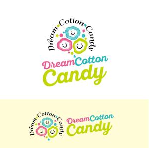 Design co.que (coque0033)さんのFC展開予定！わたあめ専門店「Dream Cotton Candy」のロゴ制作への提案