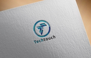 k_lab (k_masa)さんの新会社「テックタッチ株式会社」のロゴのデザインへの提案