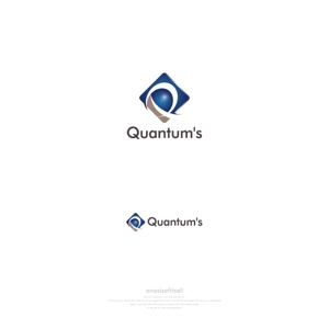 onesize fit’s all (onesizefitsall)さんのセンサー会社 Quantum'sのロゴ募集への提案