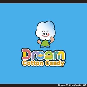 tori_D (toriyabe)さんのFC展開予定！わたあめ専門店「Dream Cotton Candy」のロゴ制作への提案