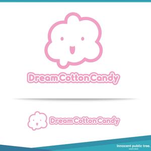 Innocent public tree (nekosu)さんのFC展開予定！わたあめ専門店「Dream Cotton Candy」のロゴ制作への提案