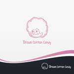 【活動休止中】karinworks (karinworks)さんのFC展開予定！わたあめ専門店「Dream Cotton Candy」のロゴ制作への提案