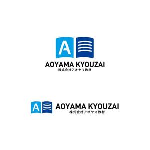 Yolozu (Yolozu)さんの会社のロゴ「株式会社アオヤマ教材」への提案