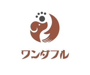 ぽんぽん (haruka322)さんのわんこ連れのパン教室　わんこパン教室のロゴへの提案