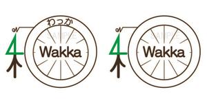 MAKAphoto (myullar)さんのサイクリスト向け複合施設（宿泊・カフェ等）「Wakka」(わっか)のロゴへの提案