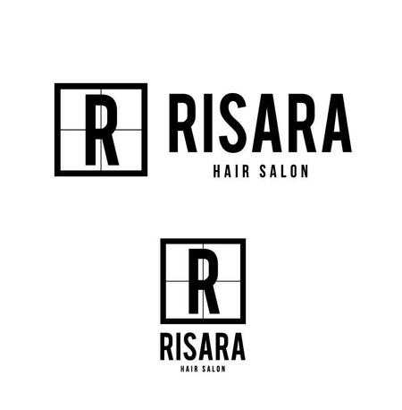 郷山志太 (theta1227)さんの★★☆☆　HAIR　SALON　RISARA　のロゴ大募集　☆☆★★への提案