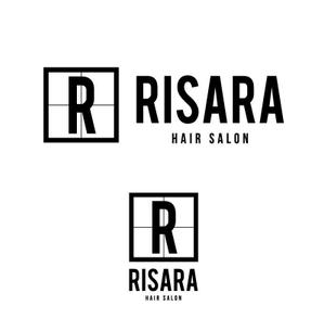 郷山志太 (theta1227)さんの★★☆☆　HAIR　SALON　RISARA　のロゴ大募集　☆☆★★への提案