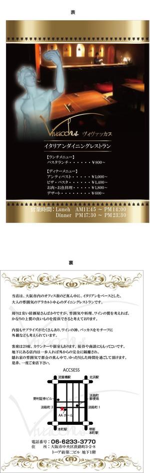 zero6_6 (zero6_6)さんの新規オープン　雰囲気のいいイタリアンレストランへの提案