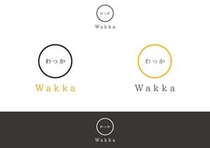 co (cosa)さんのサイクリスト向け複合施設（宿泊・カフェ等）「Wakka」(わっか)のロゴへの提案