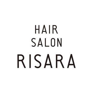 power_dive (power_dive)さんの★★☆☆　HAIR　SALON　RISARA　のロゴ大募集　☆☆★★への提案