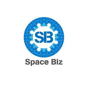 さくらの木 (fukurowman)さんの宇宙ビジネス情報サイト「Space Biz」のロゴへの提案