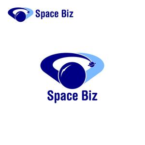 taguriano (YTOKU)さんの宇宙ビジネス情報サイト「Space Biz」のロゴへの提案