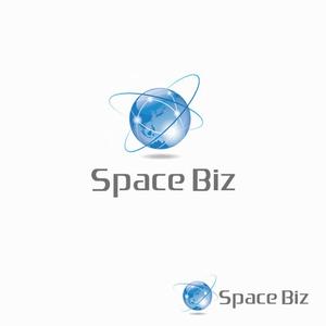 atomgra (atomgra)さんの宇宙ビジネス情報サイト「Space Biz」のロゴへの提案