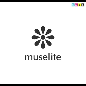 さんの「muselite」のロゴ作成への提案