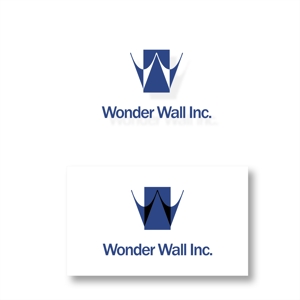 shyo (shyo)さんの新規で設立する企業「社名：株式会社ワンダーウォール」のロゴへの提案