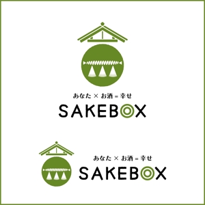 t-design (t-design-874)さんの日本酒定期便「SAKEBOX」のロゴ　への提案