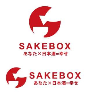 matd ()さんの日本酒定期便「SAKEBOX」のロゴ　への提案