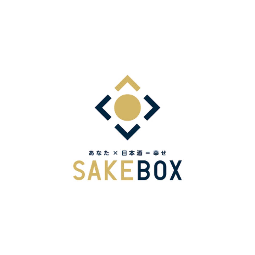 日本酒定期便「SAKEBOX」のロゴ　