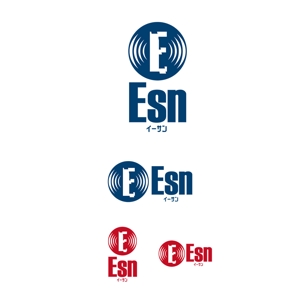  K-digitals (K-digitals)さんの音響オペレート、パーカッション販売等の会社「Esn イーサン」のロゴへの提案