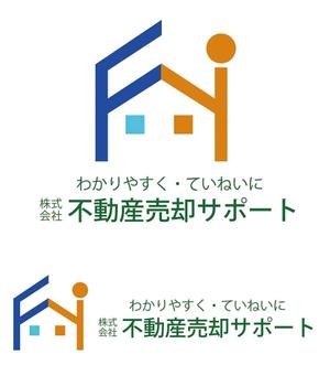 田中　威 (dd51)さんの売却専門仲介「不動産売却サポート」のロゴ作成への提案