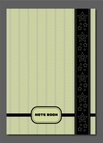 yoppy-N0331 (yoppy-N0331)さんのい草原料の紙でつくる、ノートの表紙デザインへの提案