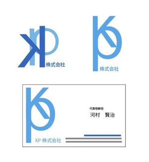 GOROSOME (RYOQUVO)さんのKP株式会社ロゴへの提案