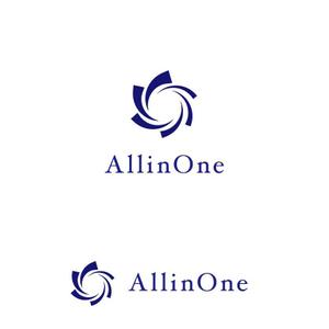 marutsuki (marutsuki)さんのシステム開発会社 AllinOne(オールインワン) のロゴ作成依頼への提案