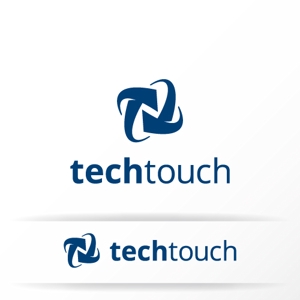 カタチデザイン (katachidesign)さんの新会社「テックタッチ株式会社」のロゴのデザインへの提案