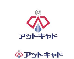 あどばたいじんぐ・とむ (adtom)さんの人と企業をマッチングする人材会社　「アットキャド」　会社ロゴへの提案