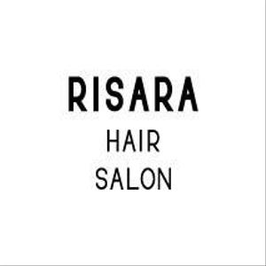 はな (hana_eito)さんの★★☆☆　HAIR　SALON　RISARA　のロゴ大募集　☆☆★★への提案