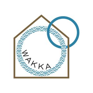 なないろ (kurokurochachacha)さんのサイクリスト向け複合施設（宿泊・カフェ等）「Wakka」(わっか)のロゴへの提案