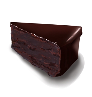 聖華 (seina)さんの濃厚チョコレートのデッサンイラスト作成への提案