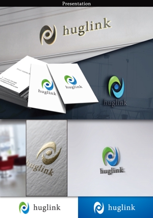 hayate_design ()さんの株式会社 huglink のロゴ制作への提案