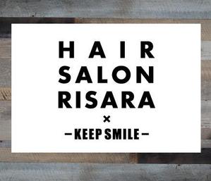 D0917 (D0917)さんの★★☆☆　HAIR　SALON　RISARA　のロゴ大募集　☆☆★★への提案