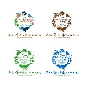 sai ()さんの【南国・徳之島】クジラの見えるコワーキングスペース「みらい創りラボ・いのかわ」のロゴ制作への提案