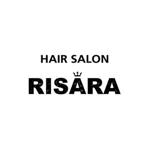 はな (Nanorino)さんの★★☆☆　HAIR　SALON　RISARA　のロゴ大募集　☆☆★★への提案