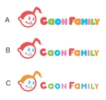 claphandsさんの「Caon Family」のロゴ作成への提案