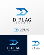 Not Found (m-space)さんのコンサルティング会社「D-FLAG」のロゴへの提案