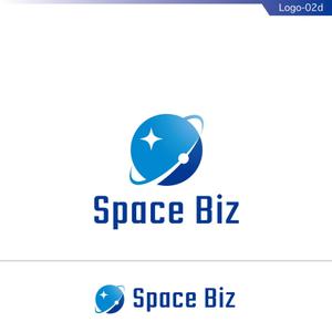 fs8156 (fs8156)さんの宇宙ビジネス情報サイト「Space Biz」のロゴへの提案