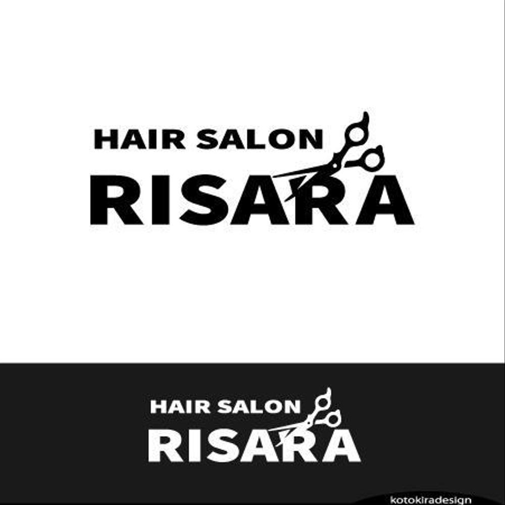 ★★☆☆　HAIR　SALON　RISARA　のロゴ大募集　☆☆★★