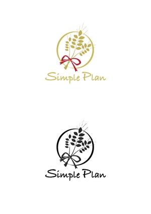 NEVE Design (yukitty0419)さんの飲食店展開『株式会社simple plan』のロゴへの提案