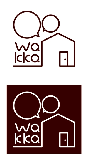 カトウ マサヒロ (oriha_0111)さんのサイクリスト向け複合施設（宿泊・カフェ等）「Wakka」(わっか)のロゴへの提案