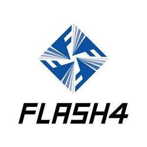 OKデザイン (okdesign)さんの「株式会社フラッシュ４（フラッシュフォー）」のロゴ作成への提案